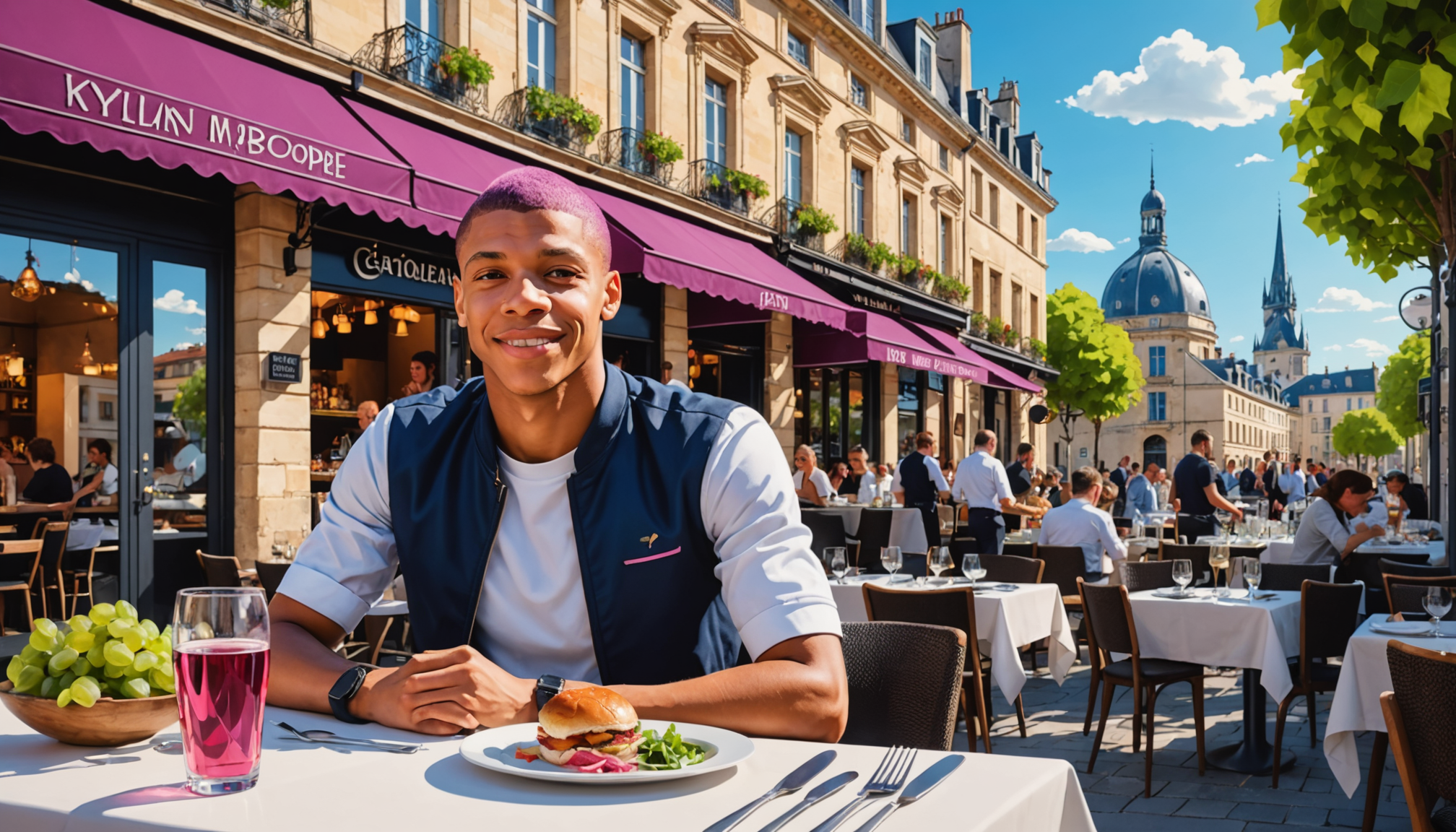 plongez dans l'univers original de mbappé aux cheveux roses et découvrez comment son style unique inspire la gastronomie créative à bordeaux. tendances, innovation et saveurs au rendez-vous !
