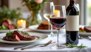 découvrez le bordeaux idéal pour sublimer votre dîner gastronomique avec des accords vins et mets raffinés.